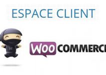 Espace client woocommerce