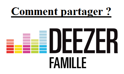 Comment partager un abonnement Deezer Family ?